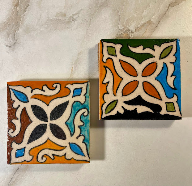 Vintage Moroccan Tile Coasters