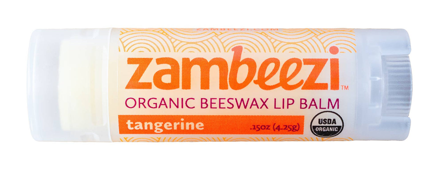 Zambeezi Organic Beeswax Lip Balm