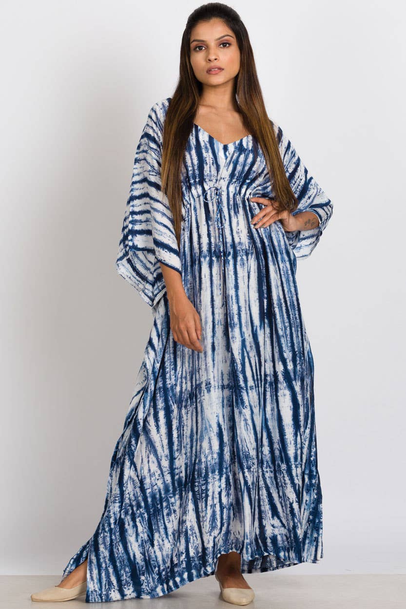 The Shibori Caftan