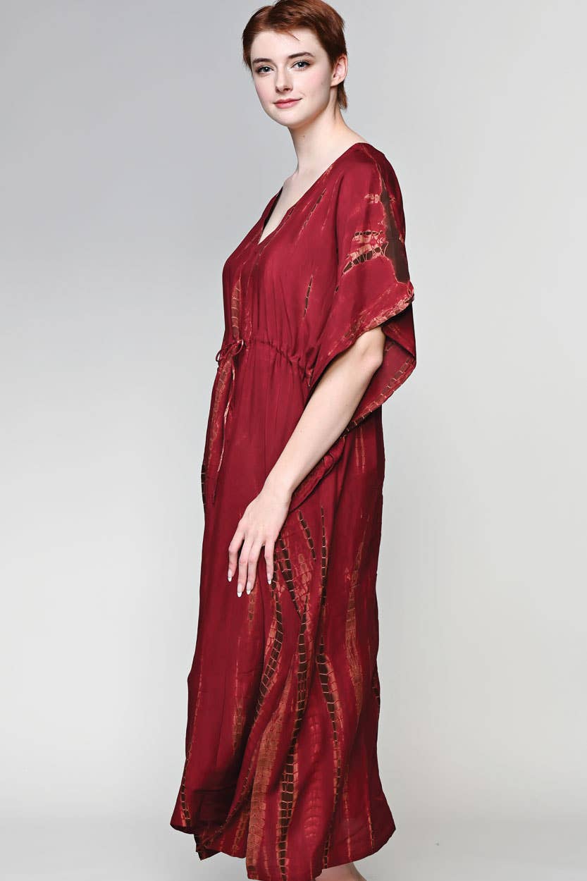 The Shibori Caftan