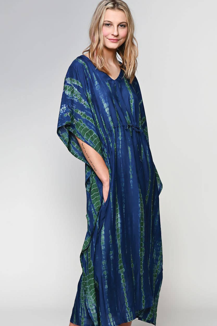 The Shibori Caftan