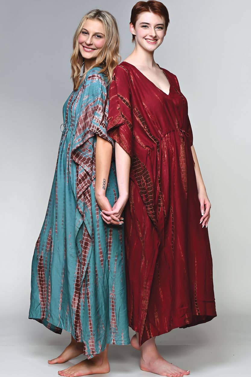 The Shibori Caftan