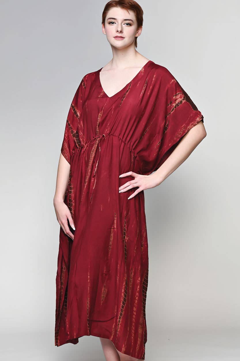 The Shibori Caftan