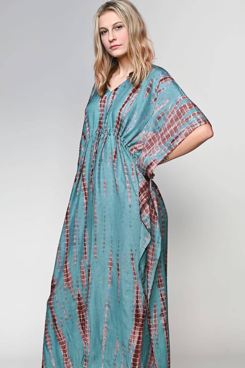 The Shibori Caftan