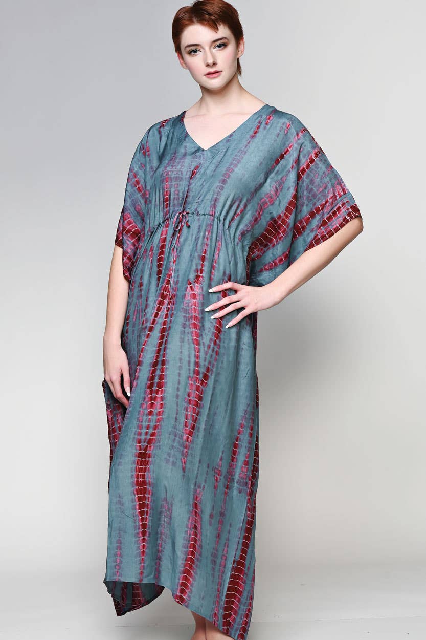 The Shibori Caftan