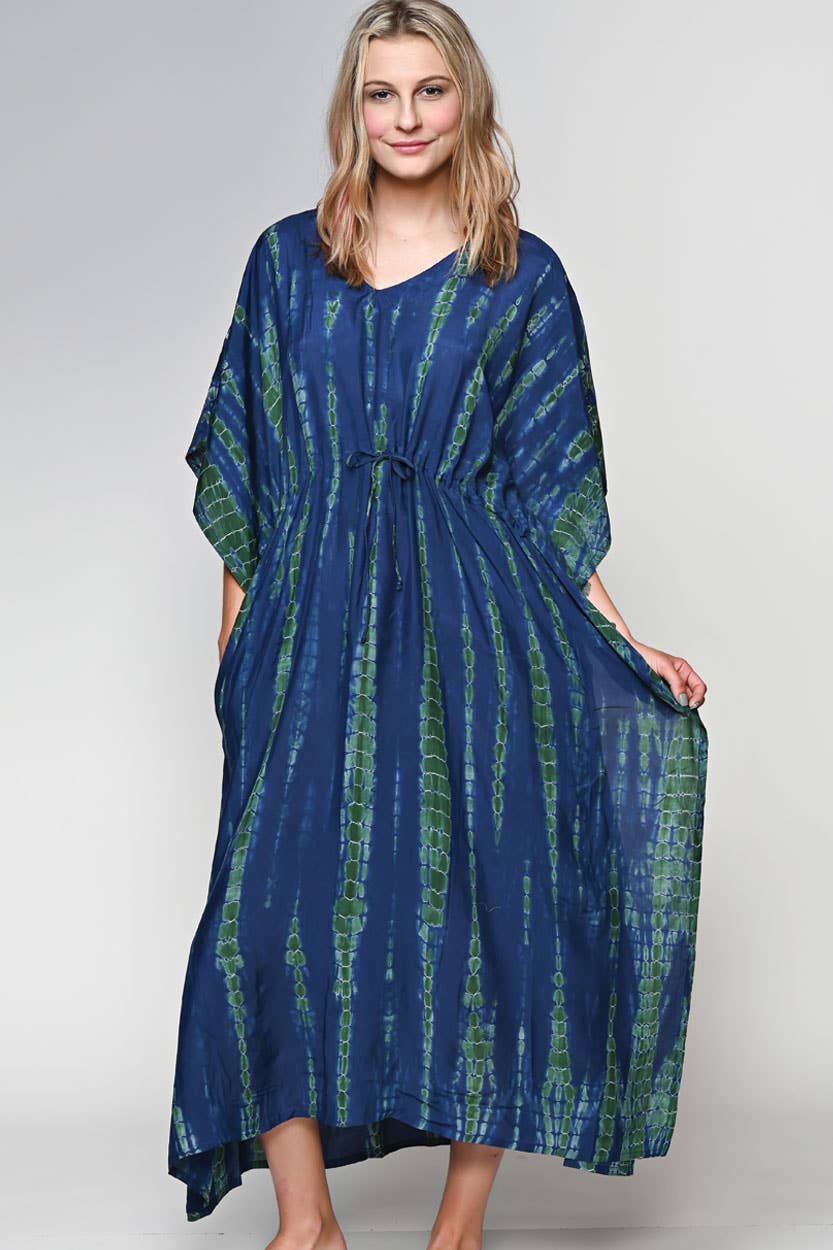 The Shibori Caftan