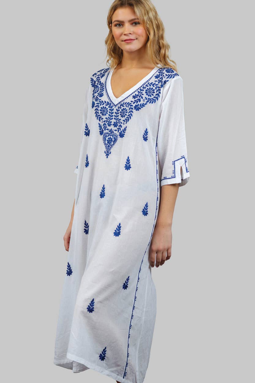 The Parama Embroidered Caftan