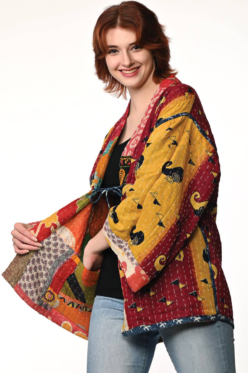 The Kantha Kimono Jacket