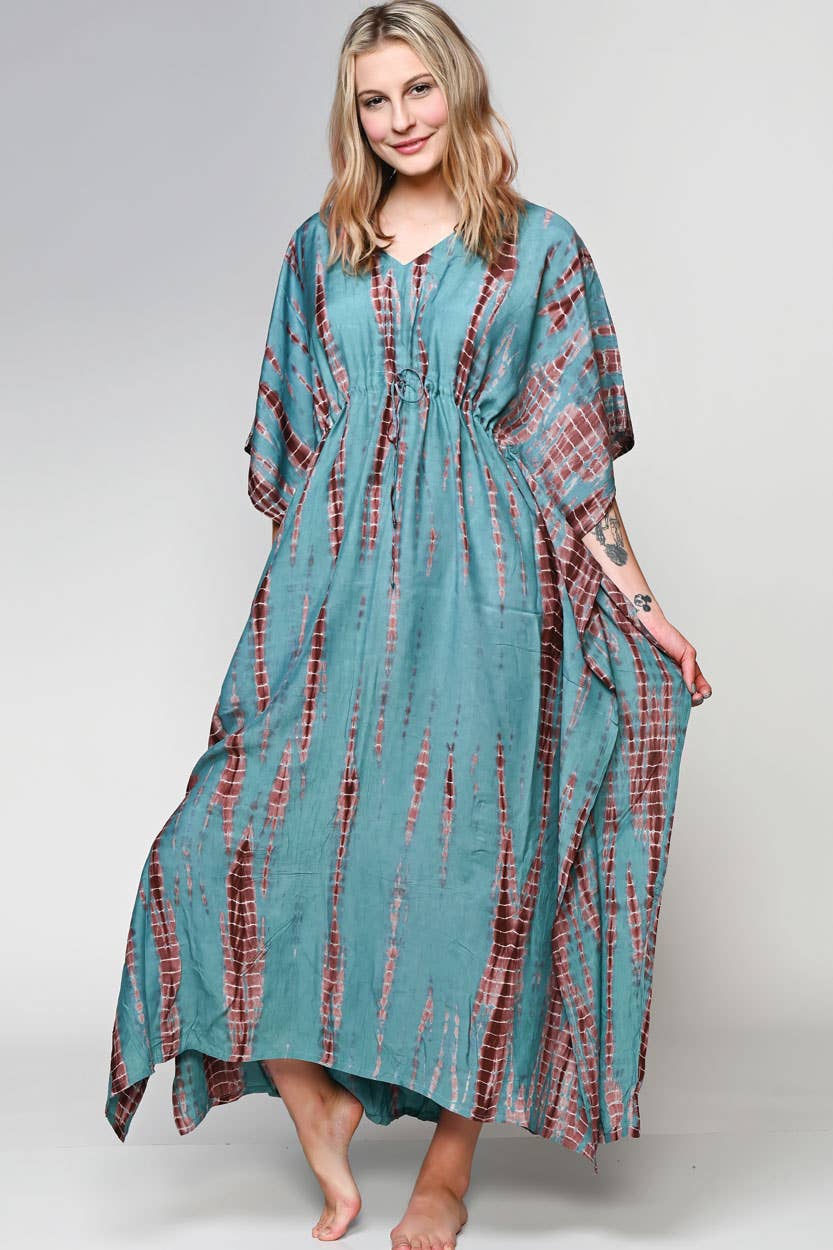 The Shibori Caftan