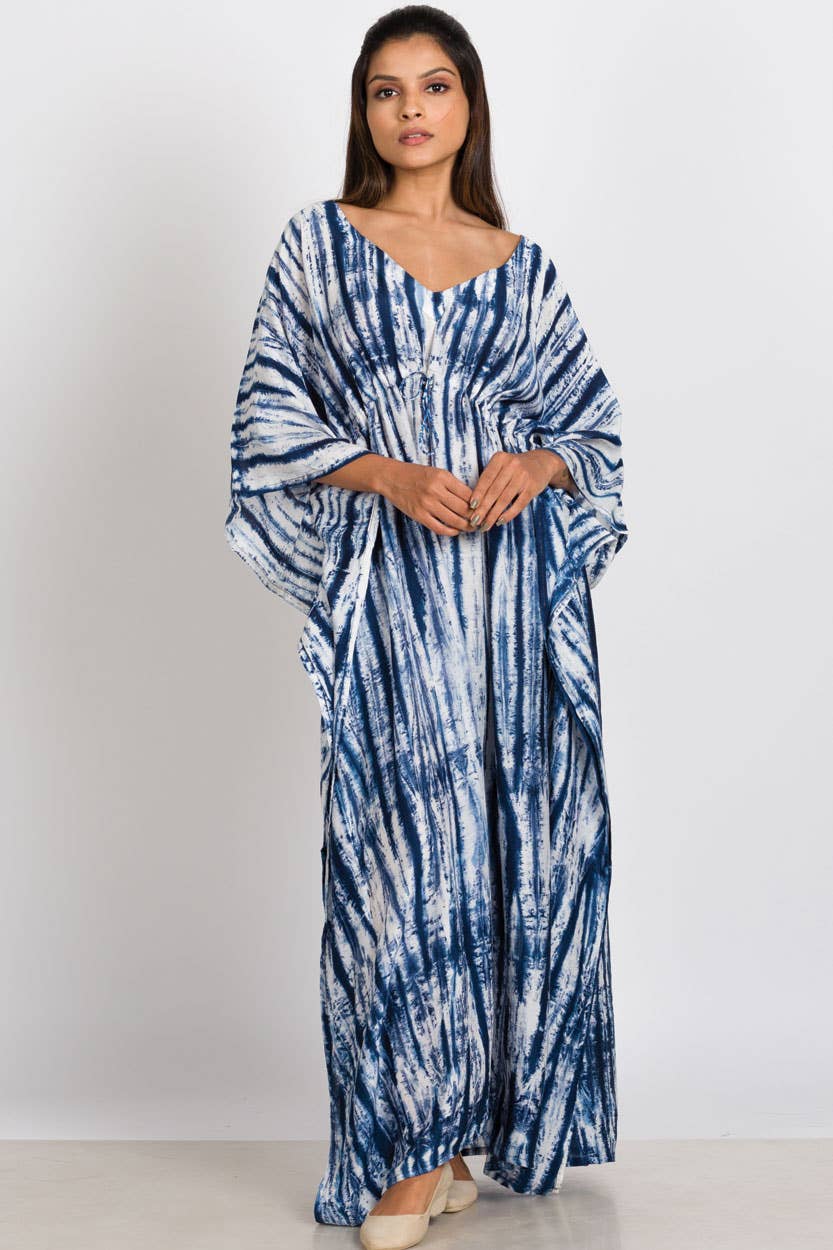 The Shibori Caftan