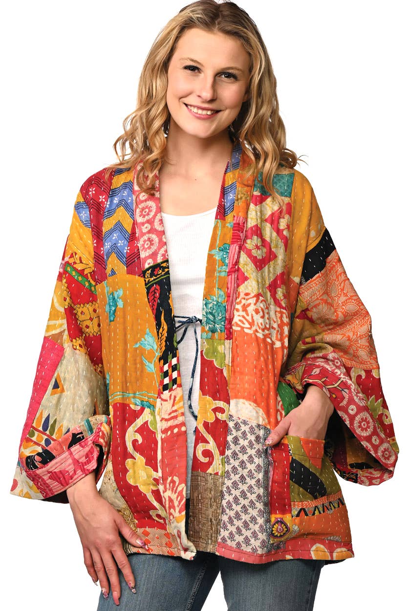 The Kantha Kimono Jacket