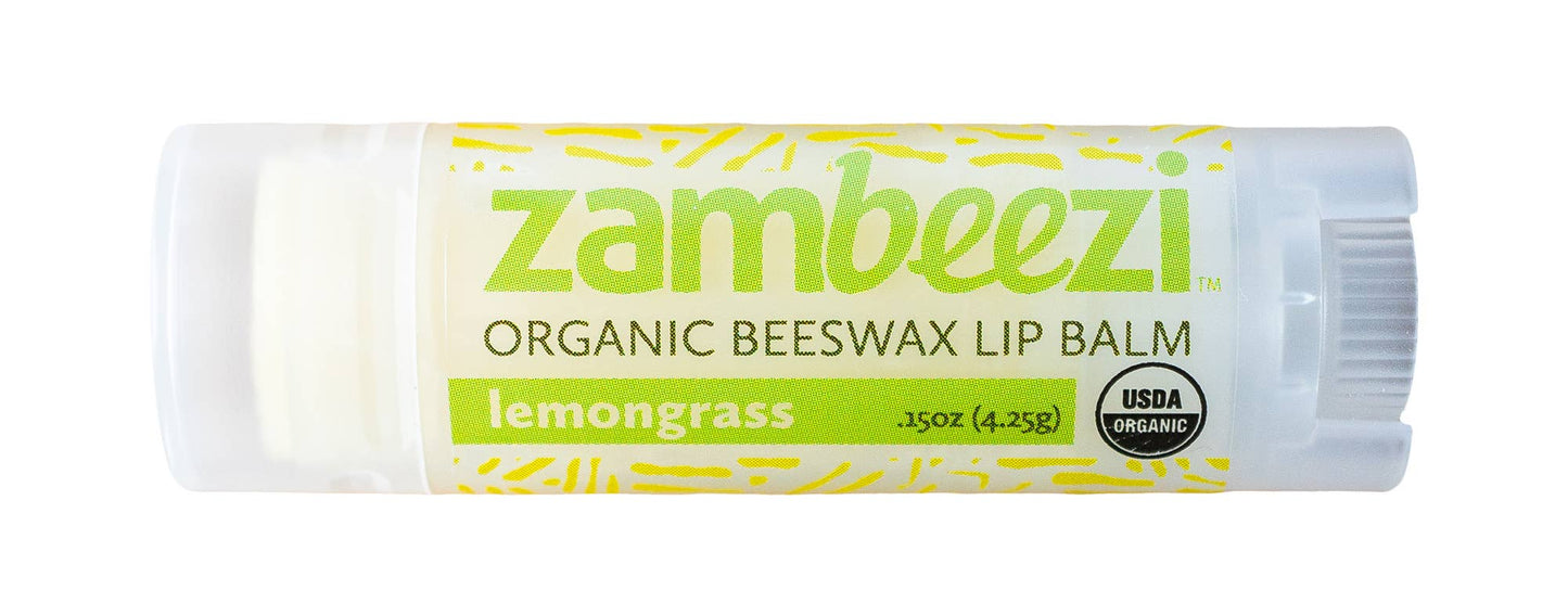 Zambeezi Organic Beeswax Lip Balm