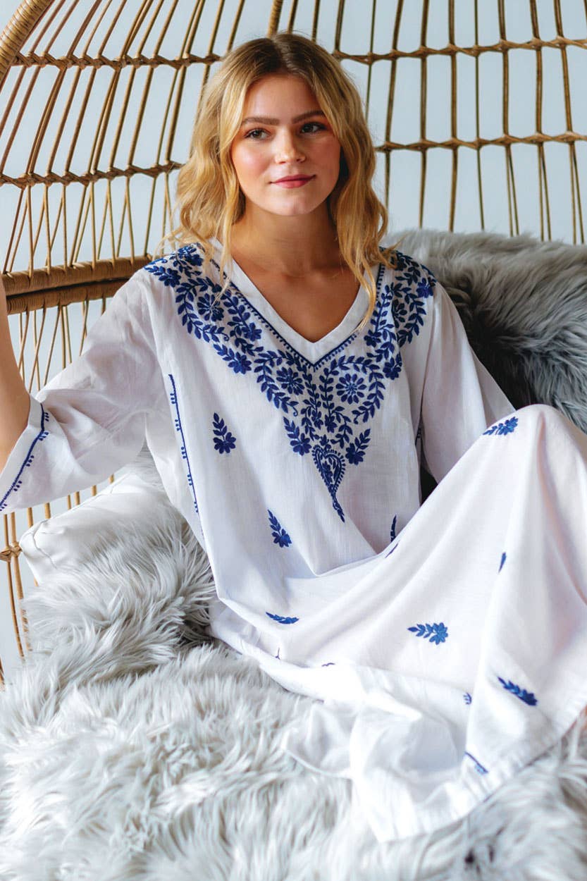 The Parama Embroidered Caftan