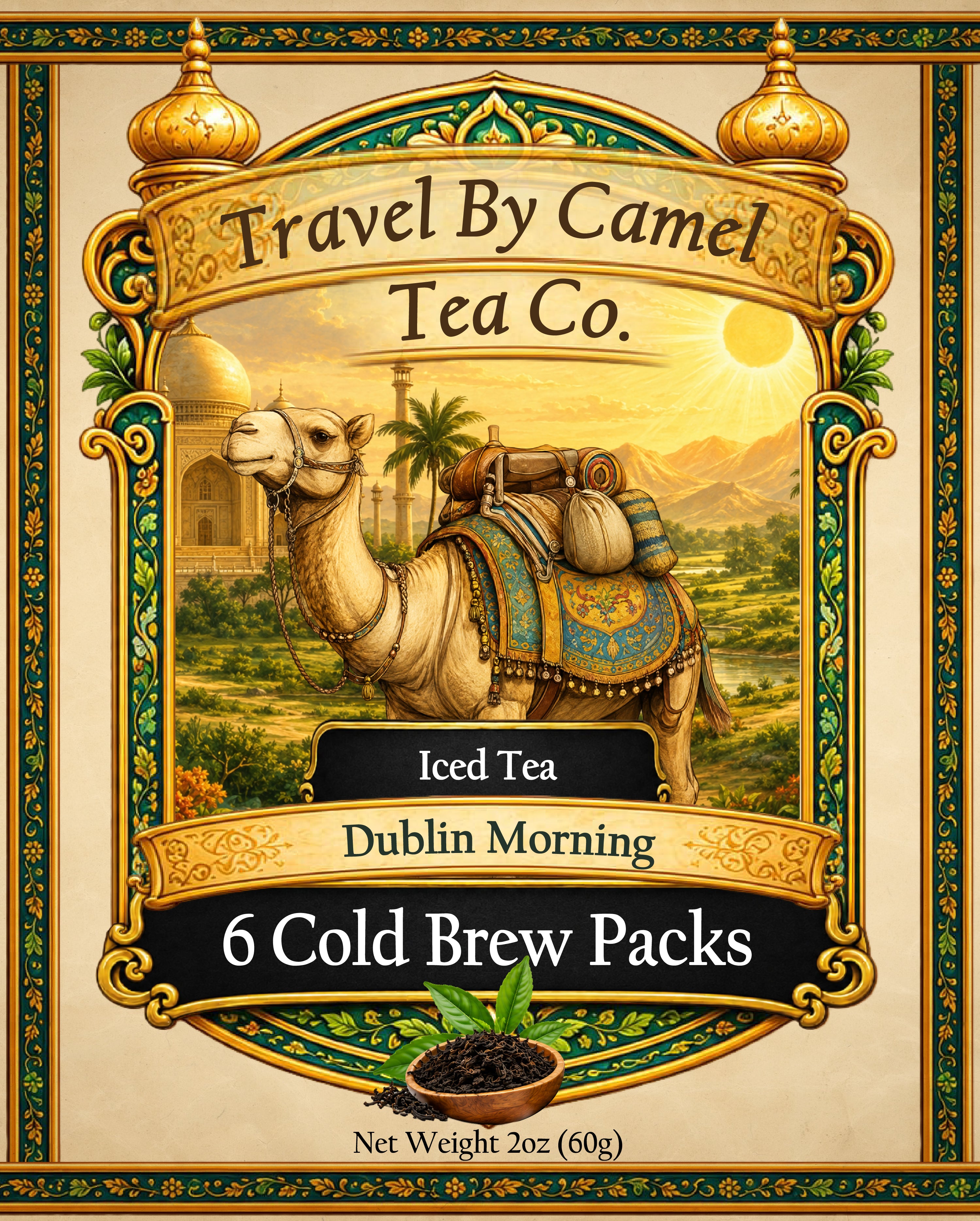 Travel By Camel Tea Co. Iced Tea Collection