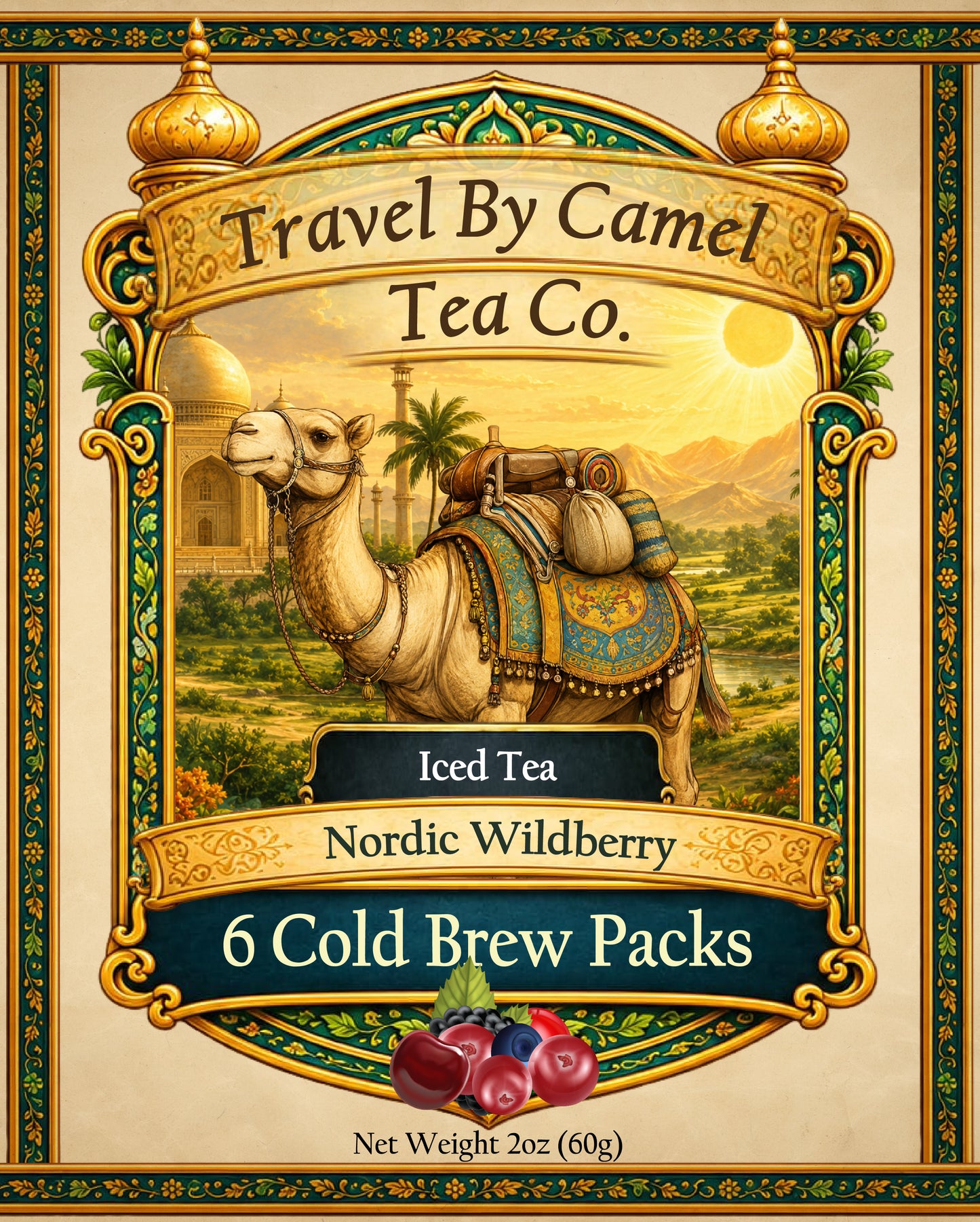 Travel By Camel Tea Co. Iced Tea Collection