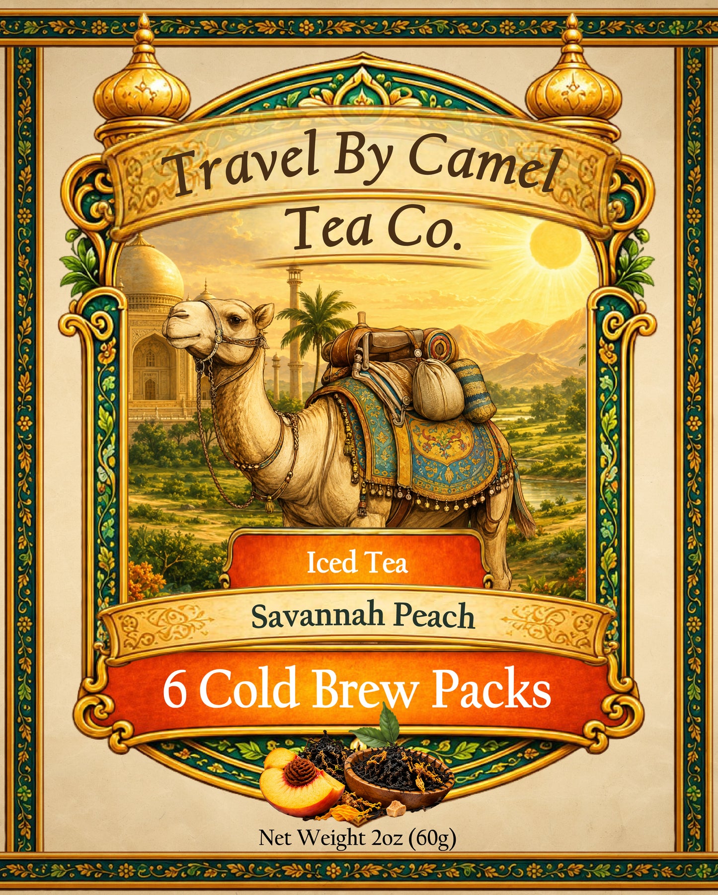 Travel By Camel Tea Co. Iced Tea Collection