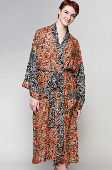 The Kalamkari Kimono Robe