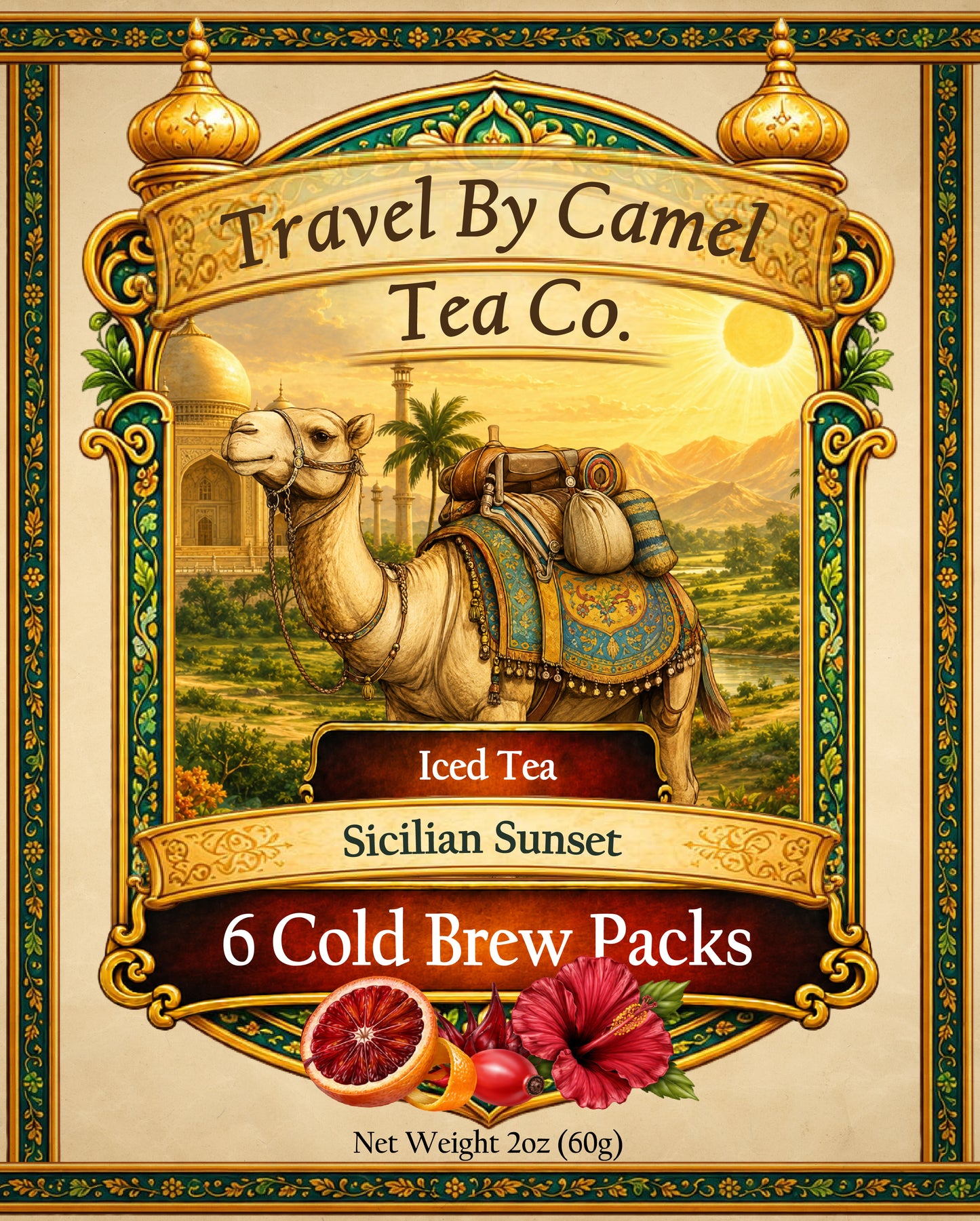 Travel By Camel Tea Co. Iced Tea Collection