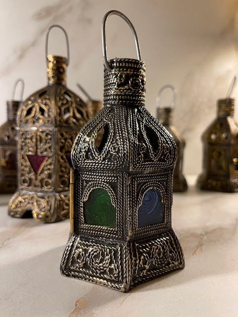 Moroccan Windowpane Lantern