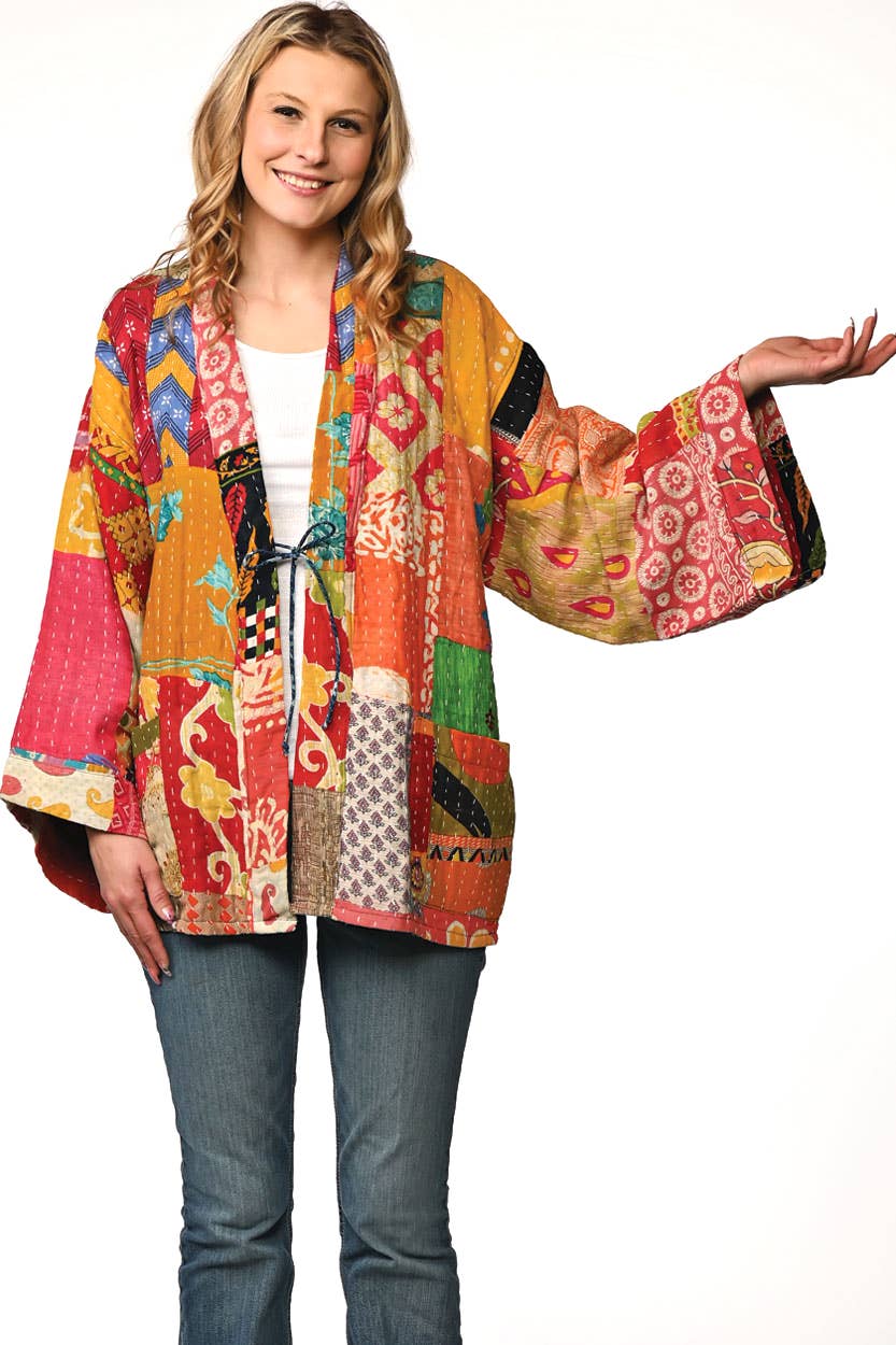 The Kantha Kimono Jacket