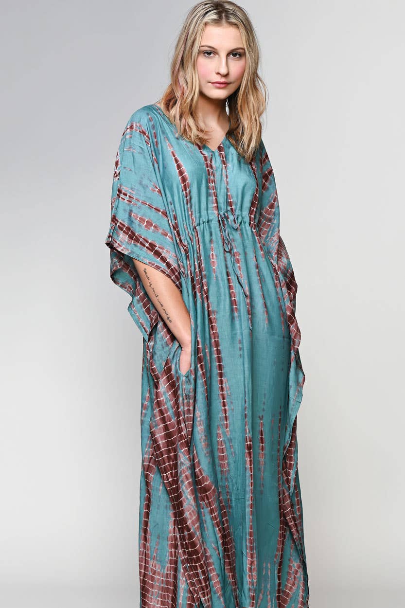 The Shibori Caftan