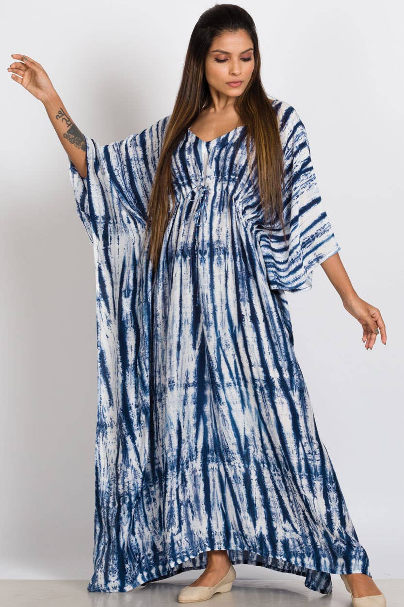 The Shibori Caftan