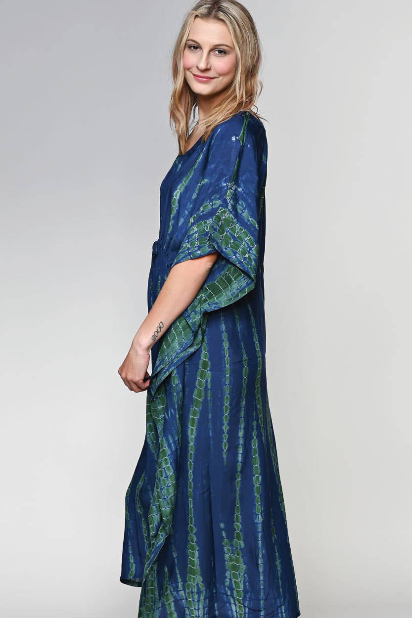 The Shibori Caftan