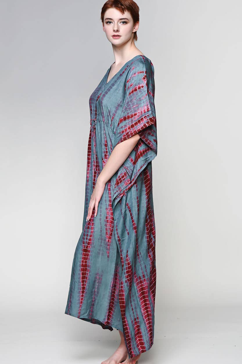 The Shibori Caftan