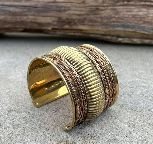 Handcrafted Boho Cuff Bracelet